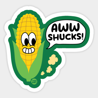 shucks Sticker